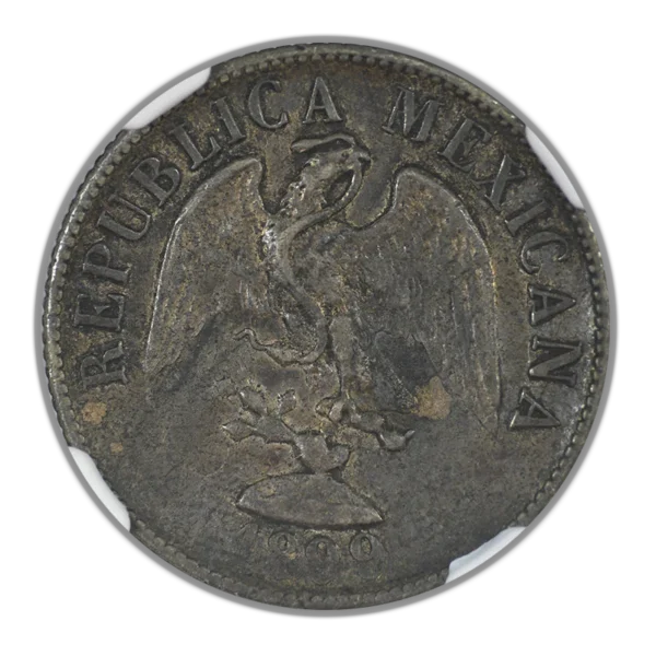 1899 MO M Mexico 20C Centavos NGC AU50 - Image 3