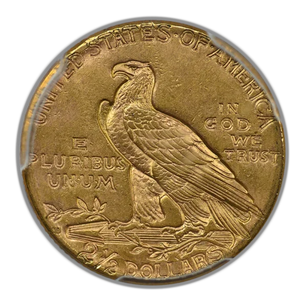 1925-D Indian Head Gold Quarter Eagle $2.50 PCGS MS63 CAC - Image 4