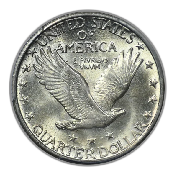 1929 Standing Liberty Quarter 25C PCGS MS63 - Image 4