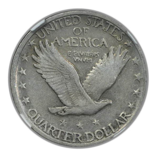1919-S Standing Liberty Quarter 25C NGC VF30 - TONED! - Image 4