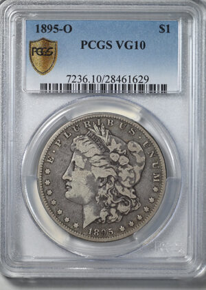 1895-O Morgan Dollar $1 PCGS VG10