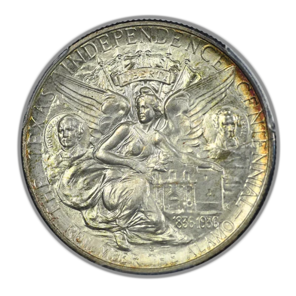 1936-S Texas Classic Commemorative Half Dollar 50C PCGS MS67 - Image 4