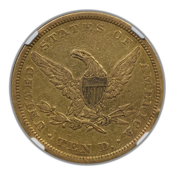 1840 Liberty Head Gold Eagle $10 NGC XF40 CAC - Image 4