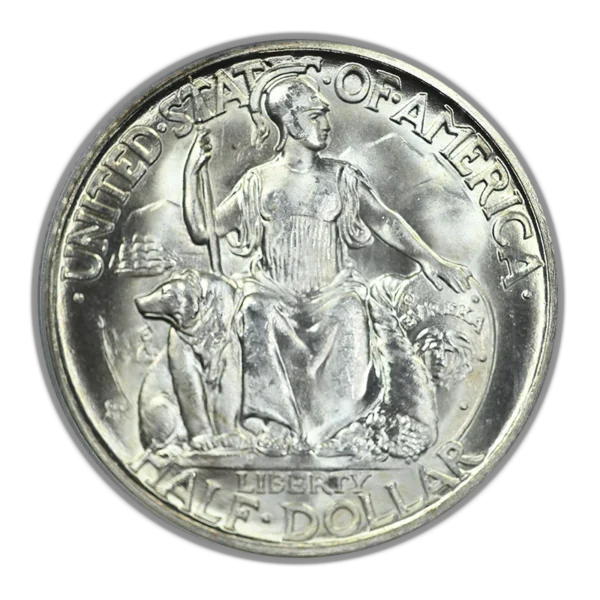 1936-D San Diego Classic Commemorative Half Dollar 50C PCGS MS65 OGH - Image 3
