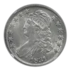 1831 Capped Bust Half Dollar 50C NGC AU58 - Image 3
