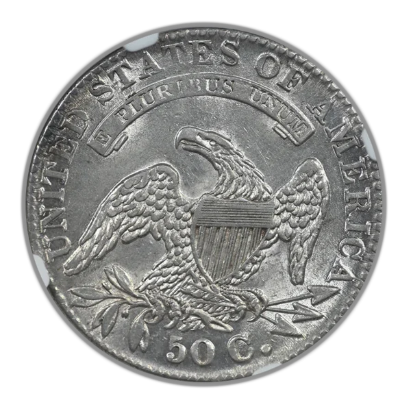 1831 Capped Bust Half Dollar 50C NGC AU58 - Image 4