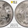 1933-M Mexico Silver Peso PCGS MS65 KM-455 - Image 3