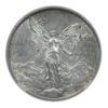 1921 Mo Mexico Silver Dos Pesos S2P NGC AU58 - Independence Centennial - Image 3