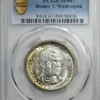 1946 Booker T. Washington Classic Commemorative Half Dollar 50C PCGS MS67