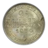 1870-A Germany Prussia 2.5SG Silbergroschen ANACS Soapbox MS64 - Image 4