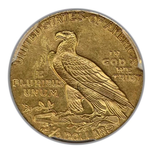 1929 Indian Head Gold Quarter Eagle $2.50 PCGS MS63 - Image 4