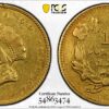 1855-O Type 2 Indian Princess Head Gold Dollar G$1 PCGS XF45 - Image 3