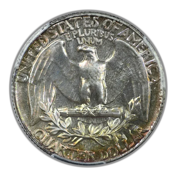 1941 Proof Washington Quarter 25C PCGS PR66 - TONED! - Image 4