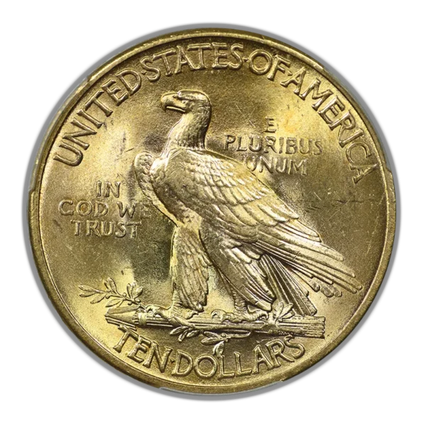 1915 Indian Head Gold Eagle $10 PCGS MS63 - Image 2