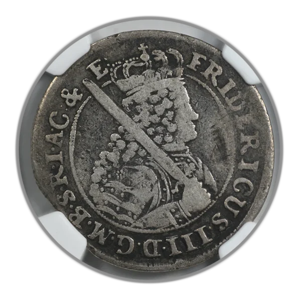 1698 SD Germany 18GROS Grˆscher German States BRANDENBURG NGC VF25 - Image 2