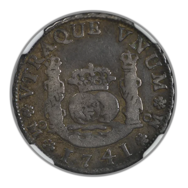 1741 MO MF Mexico 2R Reales NGC VF25 - Image 3