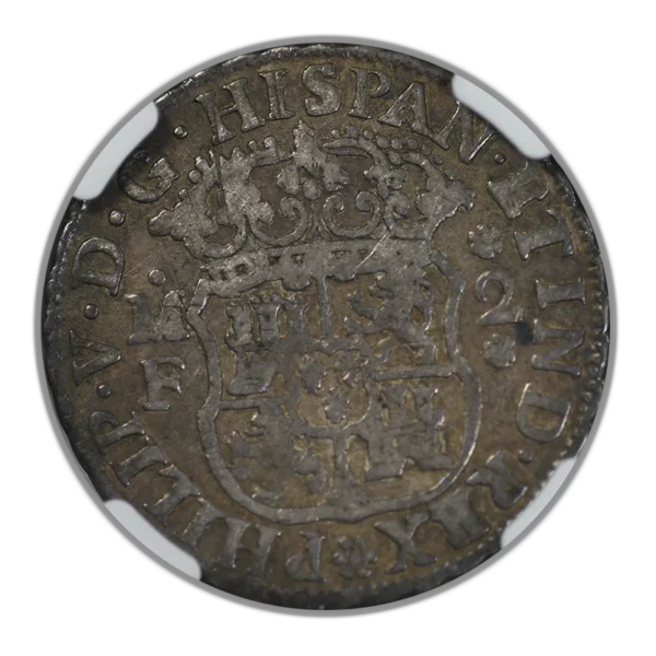 1741 MO MF Mexico 2R Reales NGC VF25 - Image 4