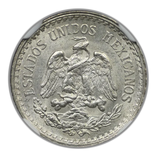 1919 M Mexico Silver 10C Centavos NGC MS65 - Image 4