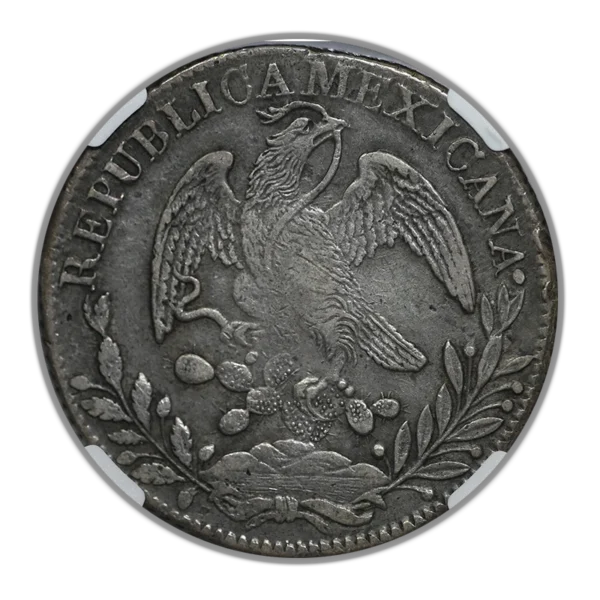 1835ZS OM Mexico 8R Reales NGC VF35 - Image 4