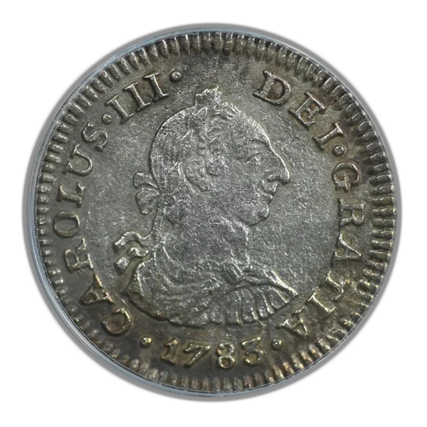 1783 MO Mexico 1/2R Reale ANACS Prime Select - El Cazador Shipwreck - Image 3