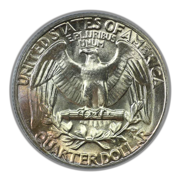 1950 Washington Quarter 25C PCGS MS66 CAC - Image 4