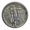 1936 Oregon Trail Classic Commemorative Half Dollar 50C PCGS Rattler MS63 - Image 3