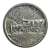 1936 Oregon Trail Classic Commemorative Half Dollar 50C PCGS Rattler MS63 - Image 4