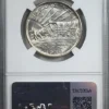 1936 Oregon Trail Classic Commemorative Half Dollar 50C NGC MS66 - Image 2