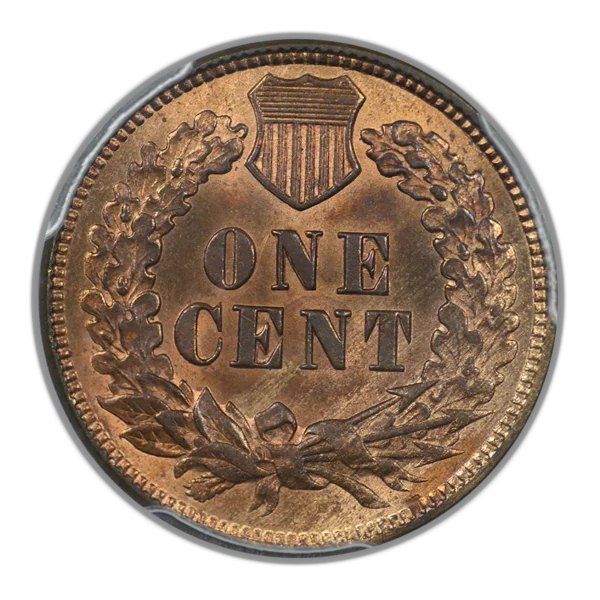 1874 Indian Head Cent 1C PCGS MS65RB CAC - Image 4