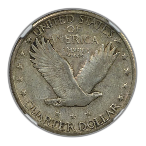 1924-S Standing Liberty Quarter 25C NGC XF45 - Image 4