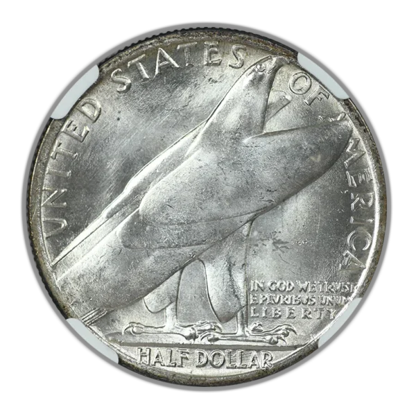 1936 Bridgeport Classic Commemorative Half Dollar 50C NGC MS65 - Image 4