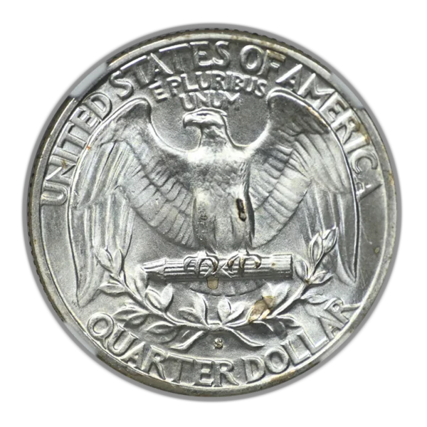 1936-S Washington Quarter 25C NGC MS65 - Image 4