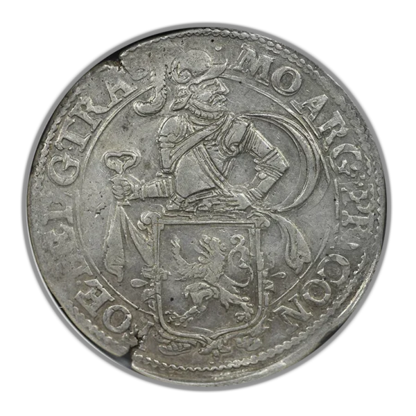 1650 Netherland 1LD Lion Daalder Utrecht DAV-4863 NGC AU58 - Image 3