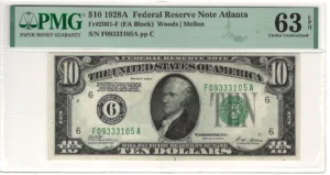 $10 1928A Federal Reserve Note