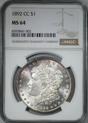 Buy 1892-CC Morgan Dollar $1