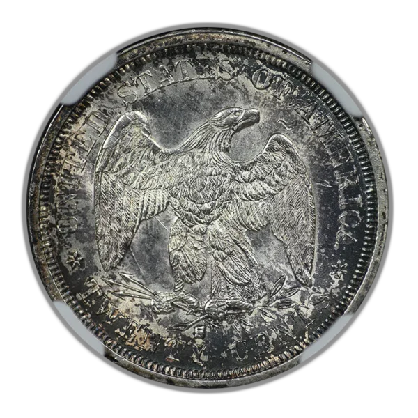 1875-S Twenty Cent Piece 20C NGC MS64 - Image 4